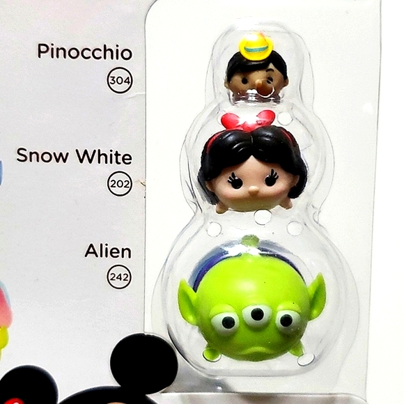 Disney Tsum Tsum Series 3  Pinocchio, Snow White, Alien Collectable Figu… - Picture 2 of 9
